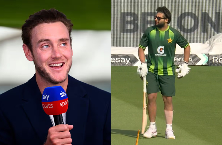Stuart Broad takes a dig at Imam-ul-Haq over injury display