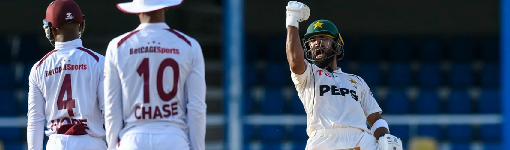 Abdullah Shafique enters elite Pakistan list after 160* against West Indies