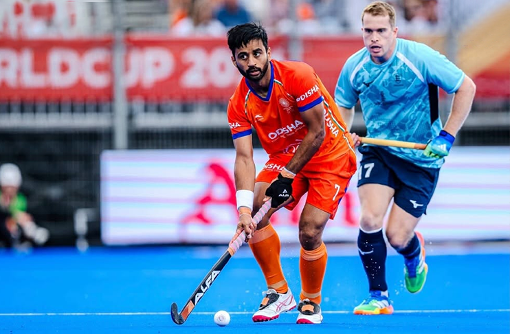 England come from behind to beat India at Hockey World Cup 2026