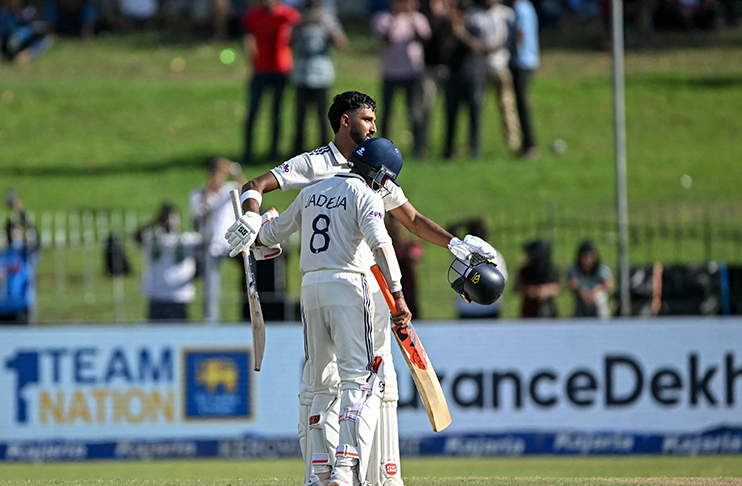 Devdutt Padikkal helps India take control against Sri Lanka