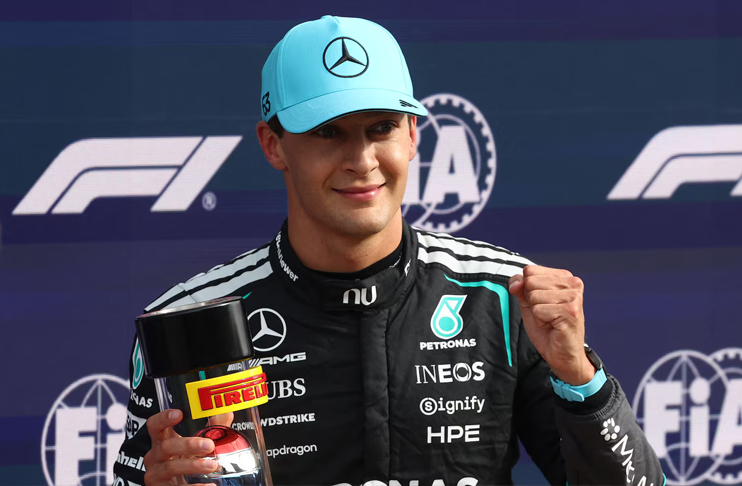 Mercedes driver George Russell wins Dutch GP sprint race