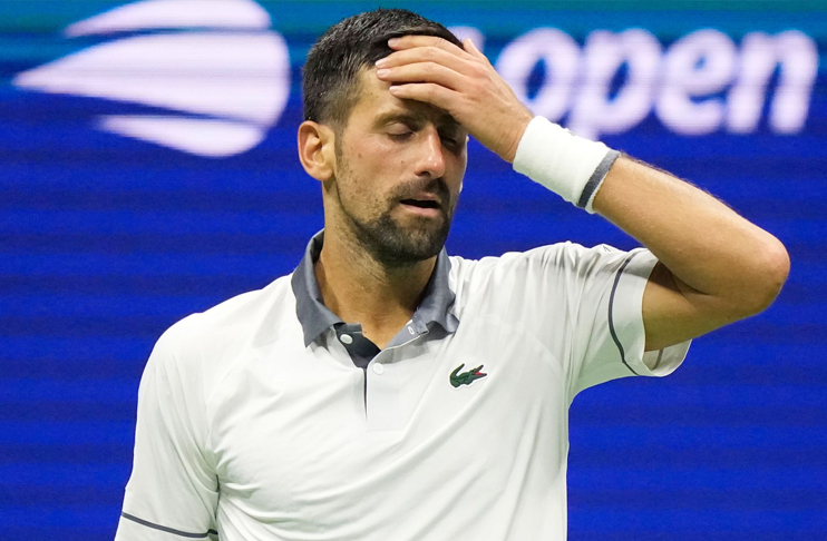 Novak Djokovic crashes out of US Open first round