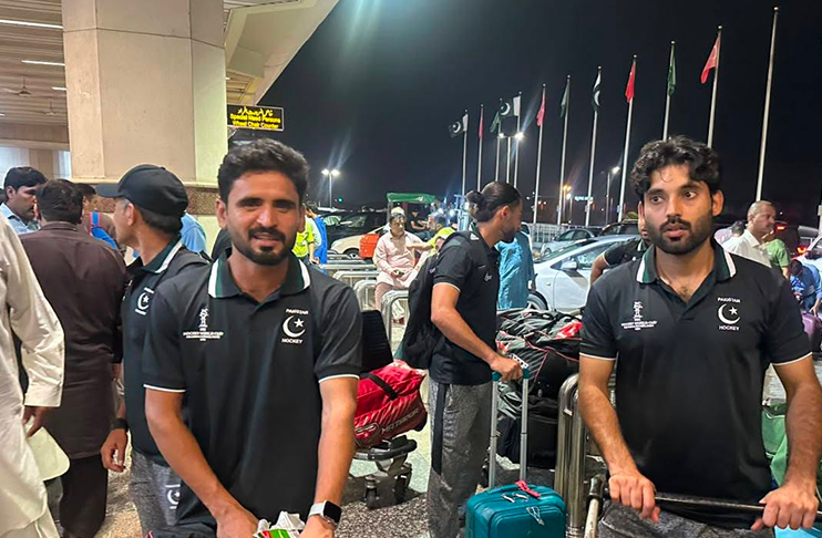 Pakistan squad leave for FIH Hockey World Cup