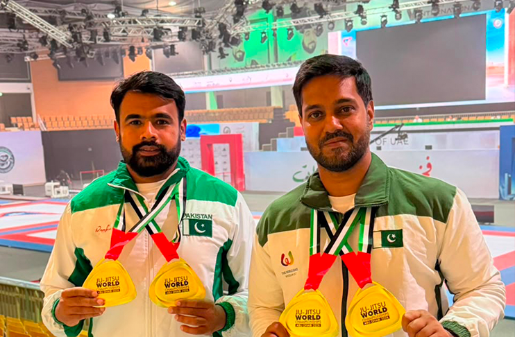 Pakistan make history with two golds at World Ju-Jitsu Championship