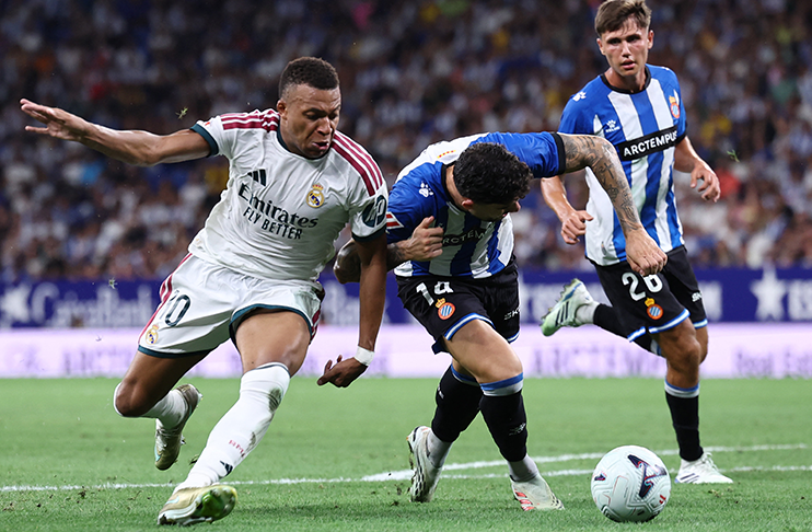 Real Madrid seal last-gasp victory over Espanyol
