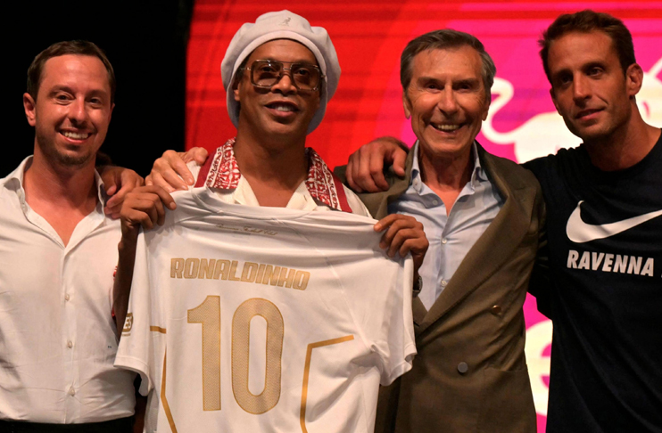 Ronaldinho confirms football return with Ravenna