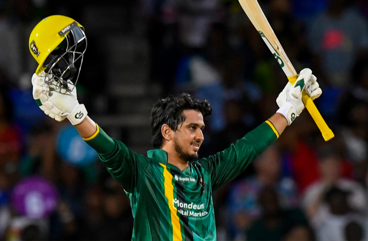 Saim Ayub hits maiden T20 century as Jamaica Kingsmen edge Patriots