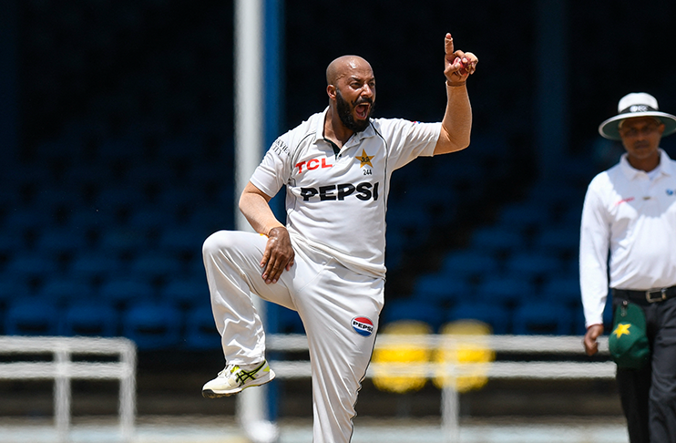 Sajid Khan takes four as Pakistan bowl out West Indies