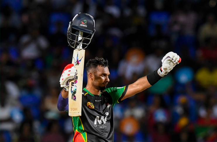 Dasun Shanaka smashes record for fastest CPL century