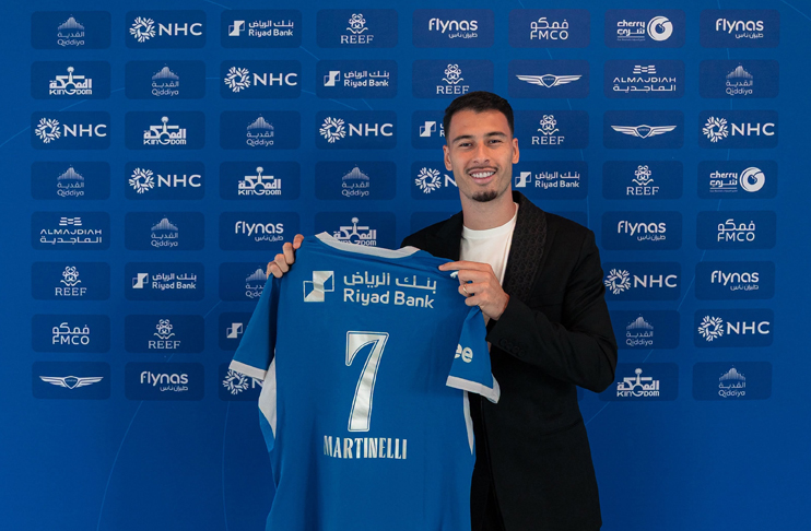 Gabriel Martinelli joins Saudi club Al-Hilal from Arsenal